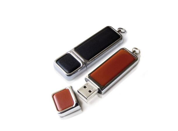Goodram Art Leather USB minne med logo 